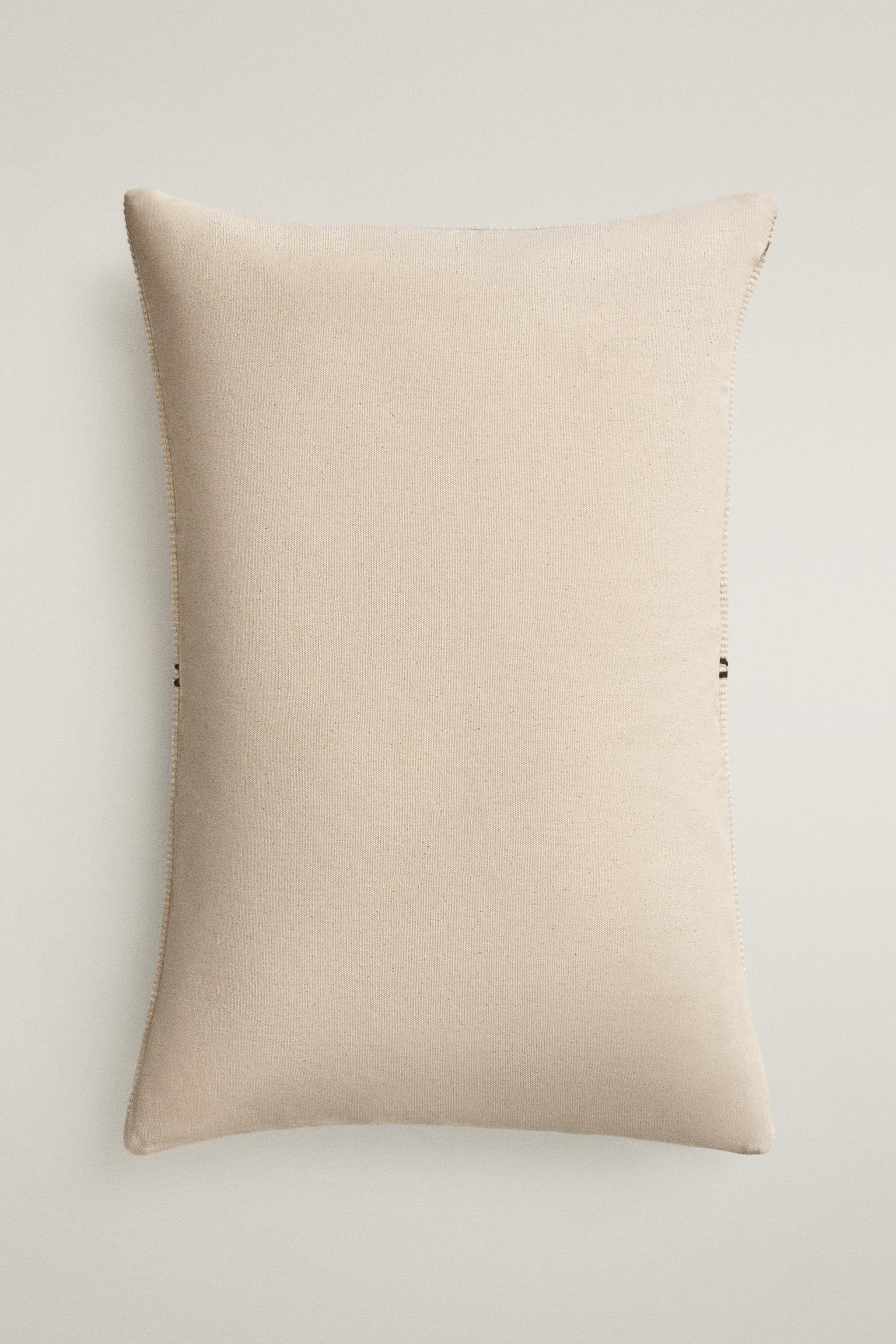 HOUSSE DE COUSSIN DOUBLE LIGNE